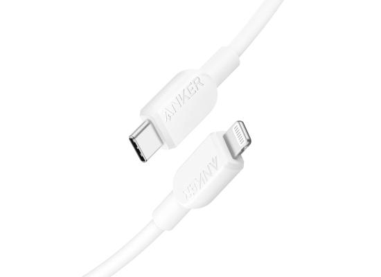Anker USB C to Lightning Cable 180CM, MFi Certified for iPhone 14 Series, and More (Charger Not Included) - White